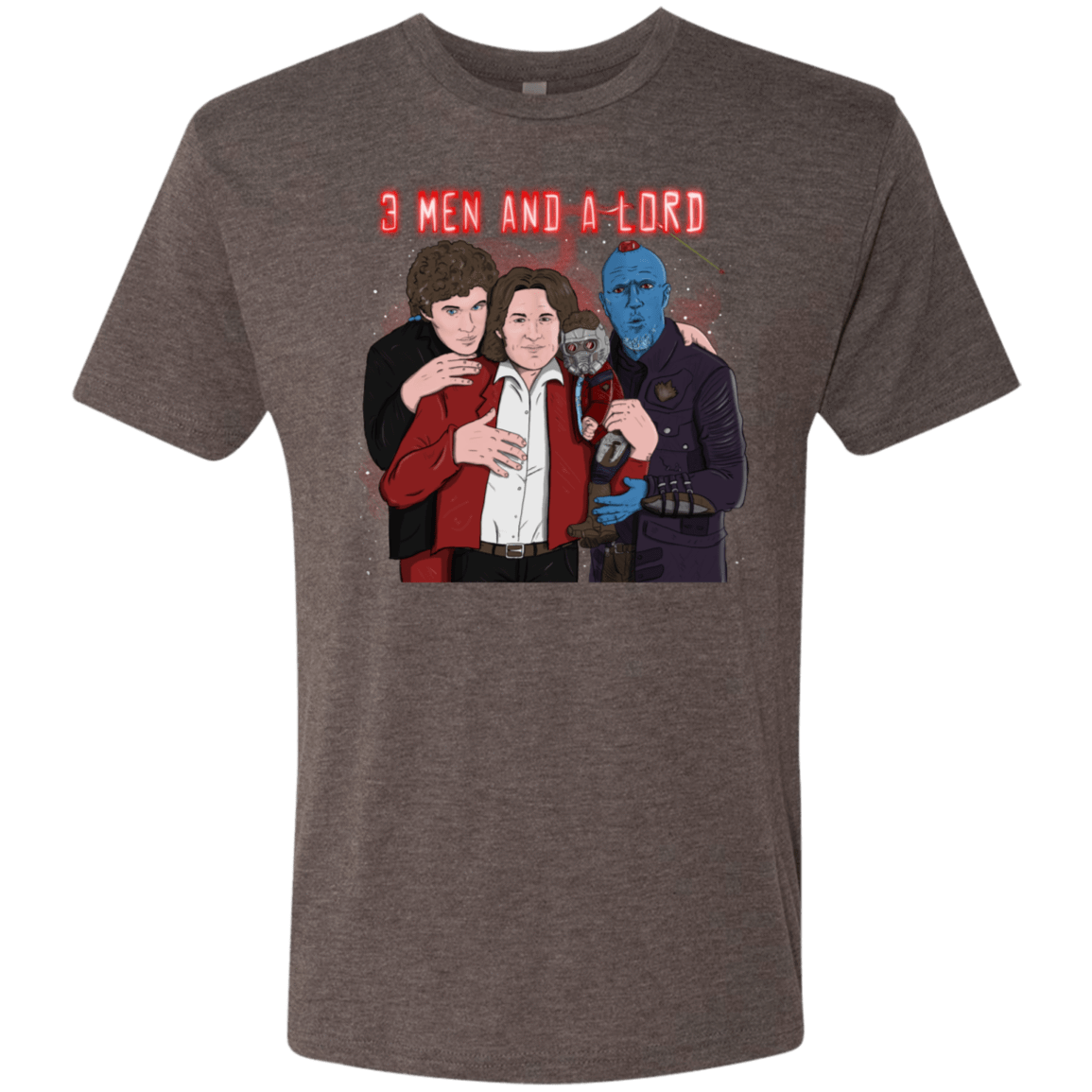 T-Shirts Macchiato / S Three Men and a Lord Men's Triblend T-Shirt
