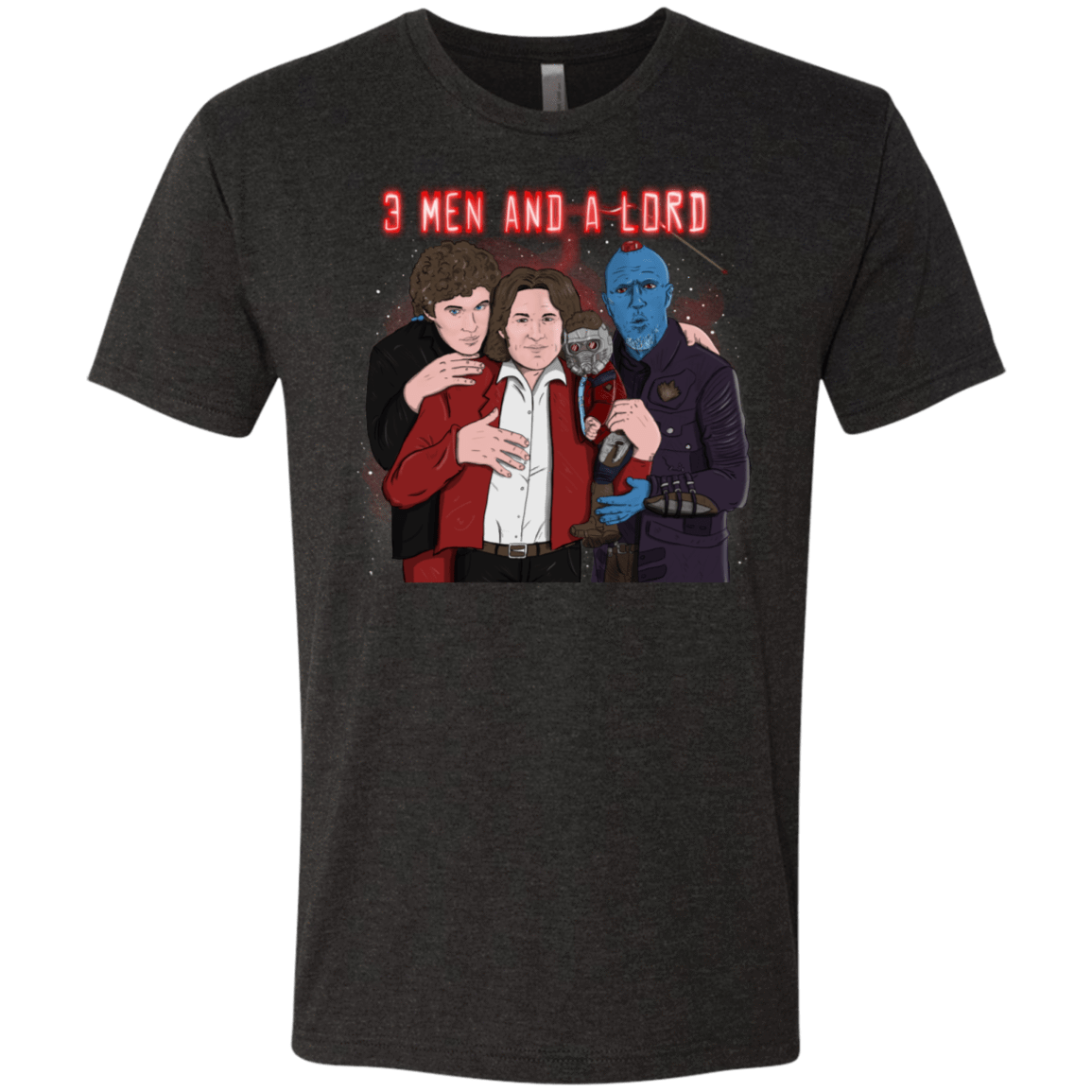 T-Shirts Vintage Black / S Three Men and a Lord Men's Triblend T-Shirt