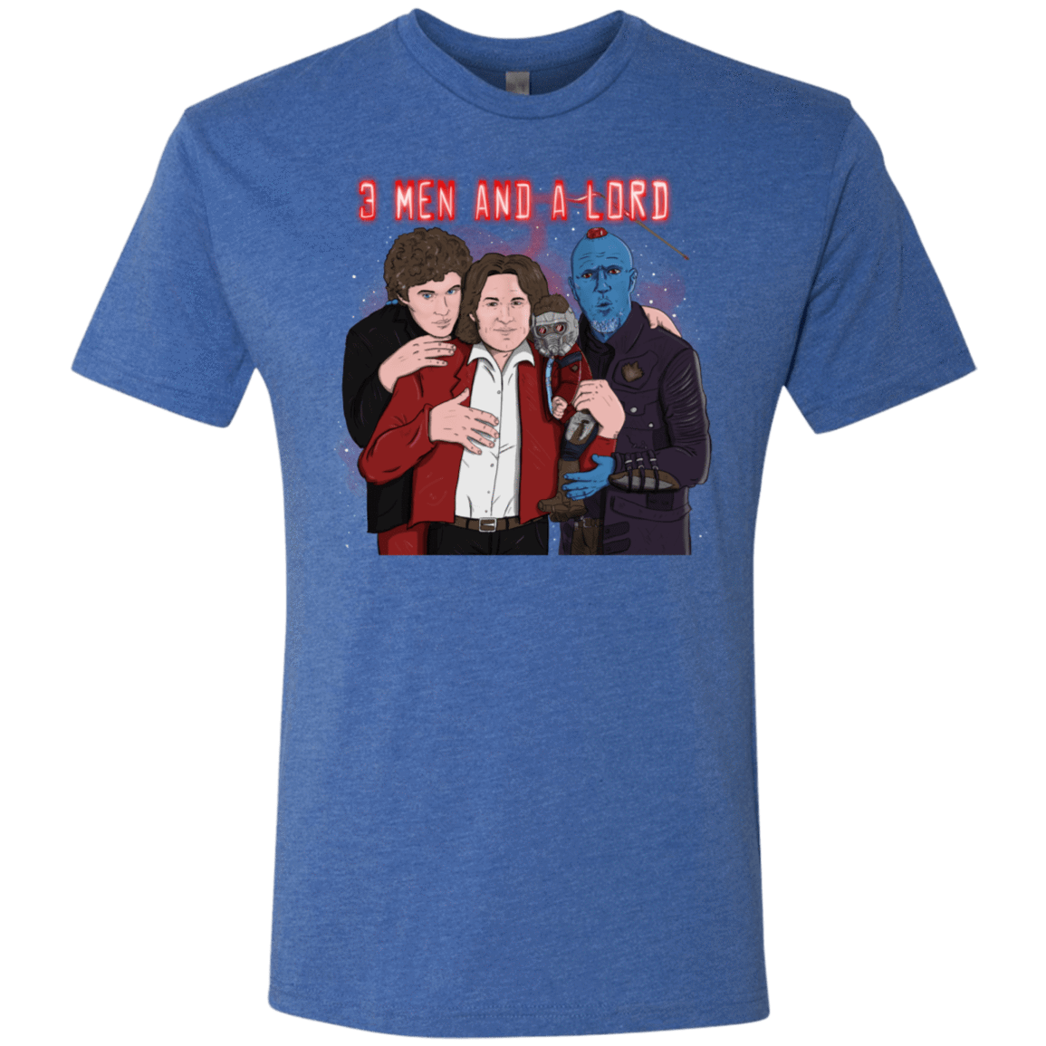 T-Shirts Vintage Royal / S Three Men and a Lord Men's Triblend T-Shirt