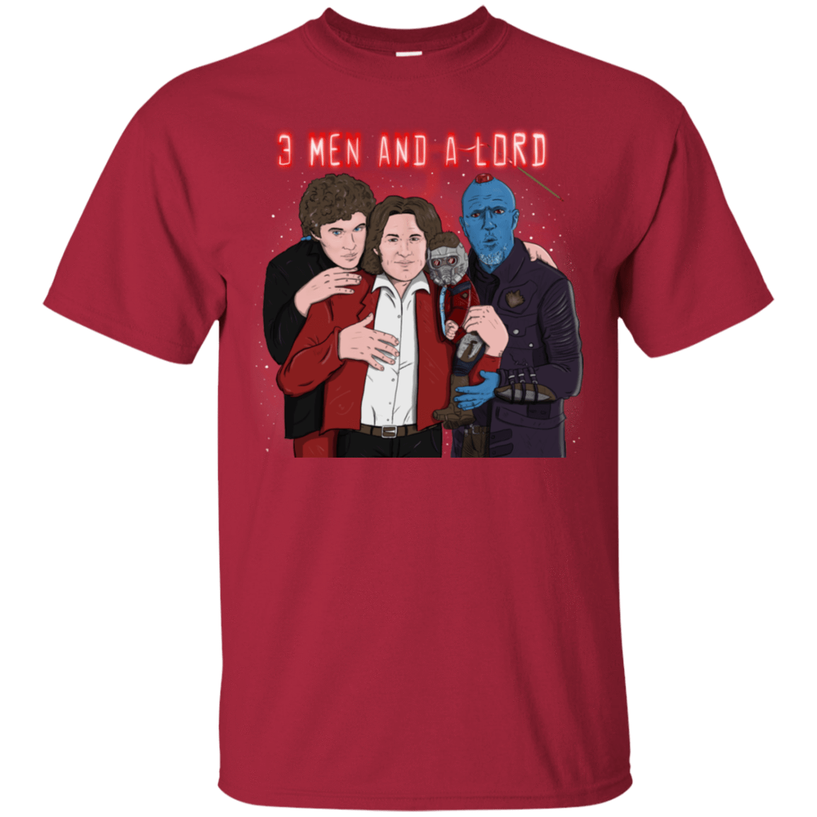 T-Shirts Cardinal / S Three Men and a Lord T-Shirt
