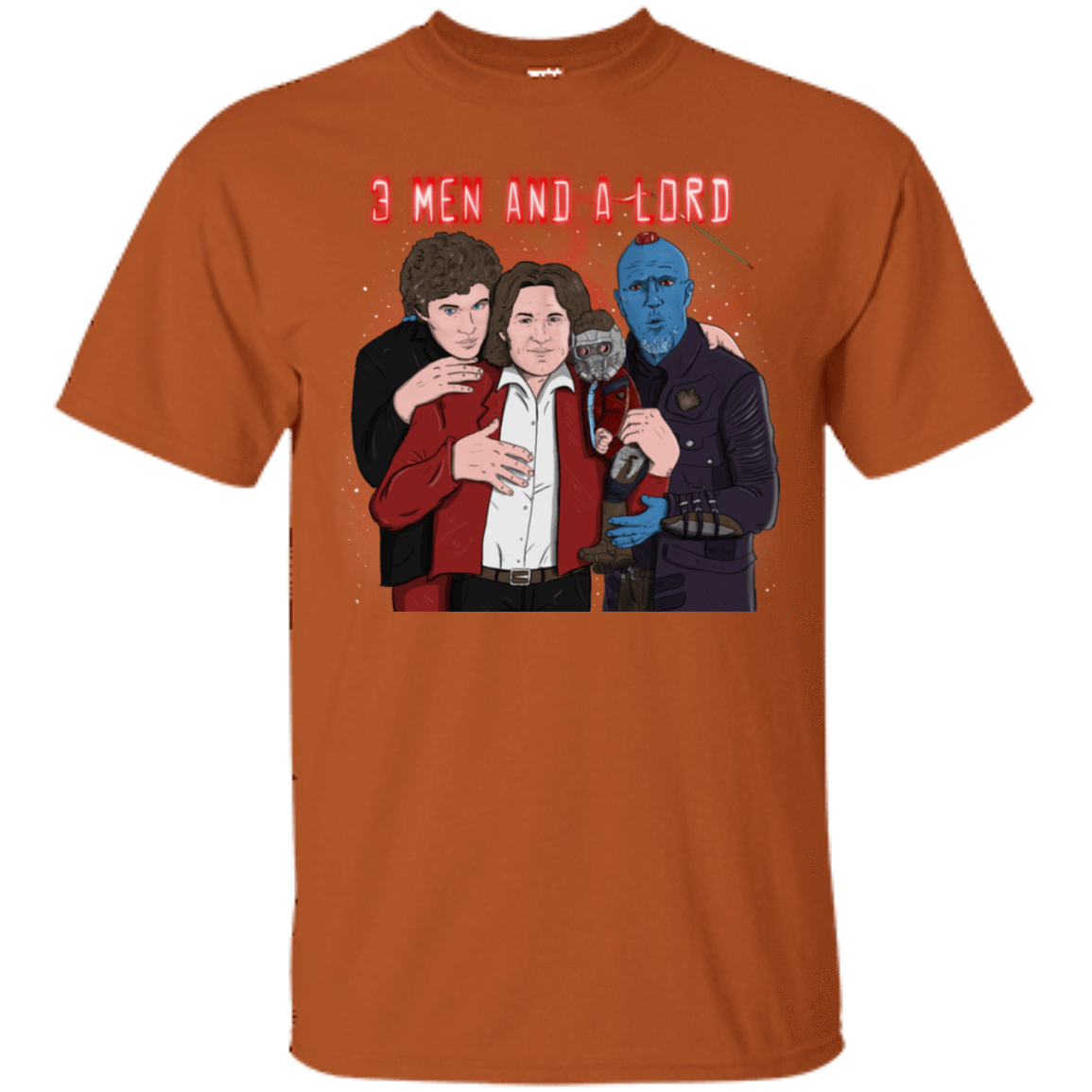 T-Shirts Texas Orange / S Three Men and a Lord T-Shirt