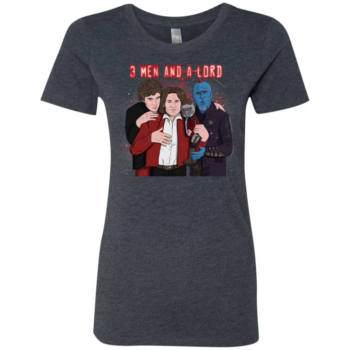 T-Shirts Vintage Navy / S Three Men and a Lord Women's Triblend T-Shirt