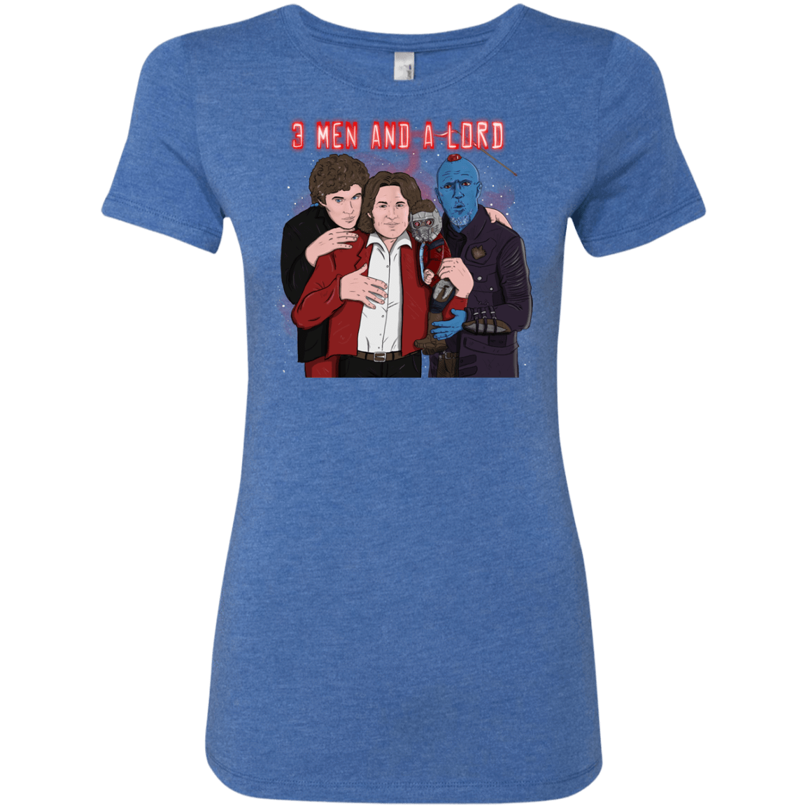 T-Shirts Vintage Royal / S Three Men and a Lord Women's Triblend T-Shirt