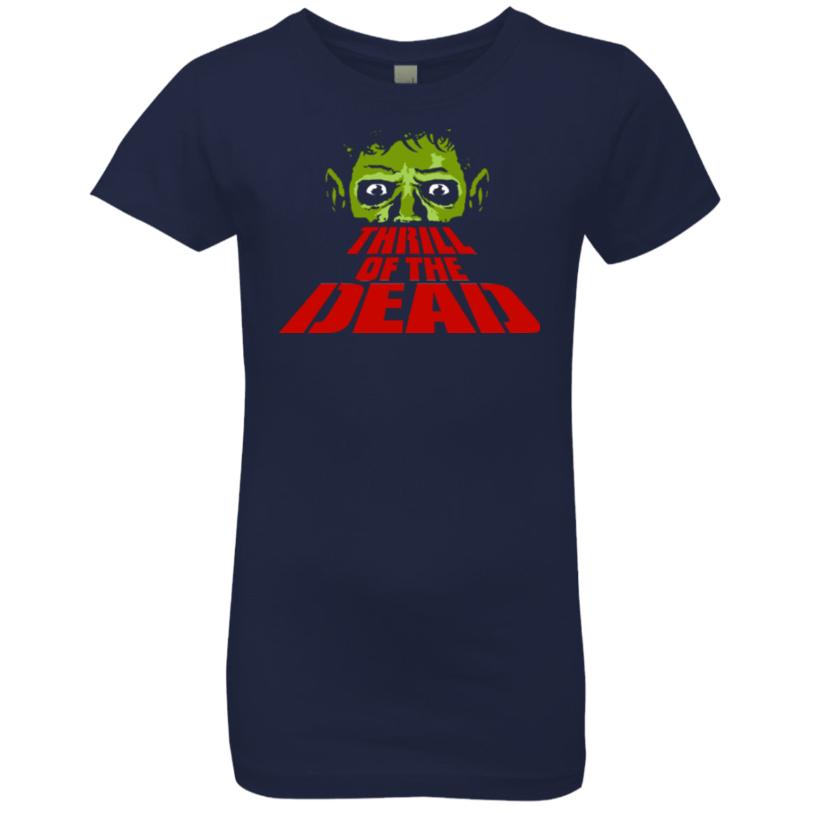 T-Shirts Midnight Navy / YXS Thrill of the Dead Girls Premium T-Shirt