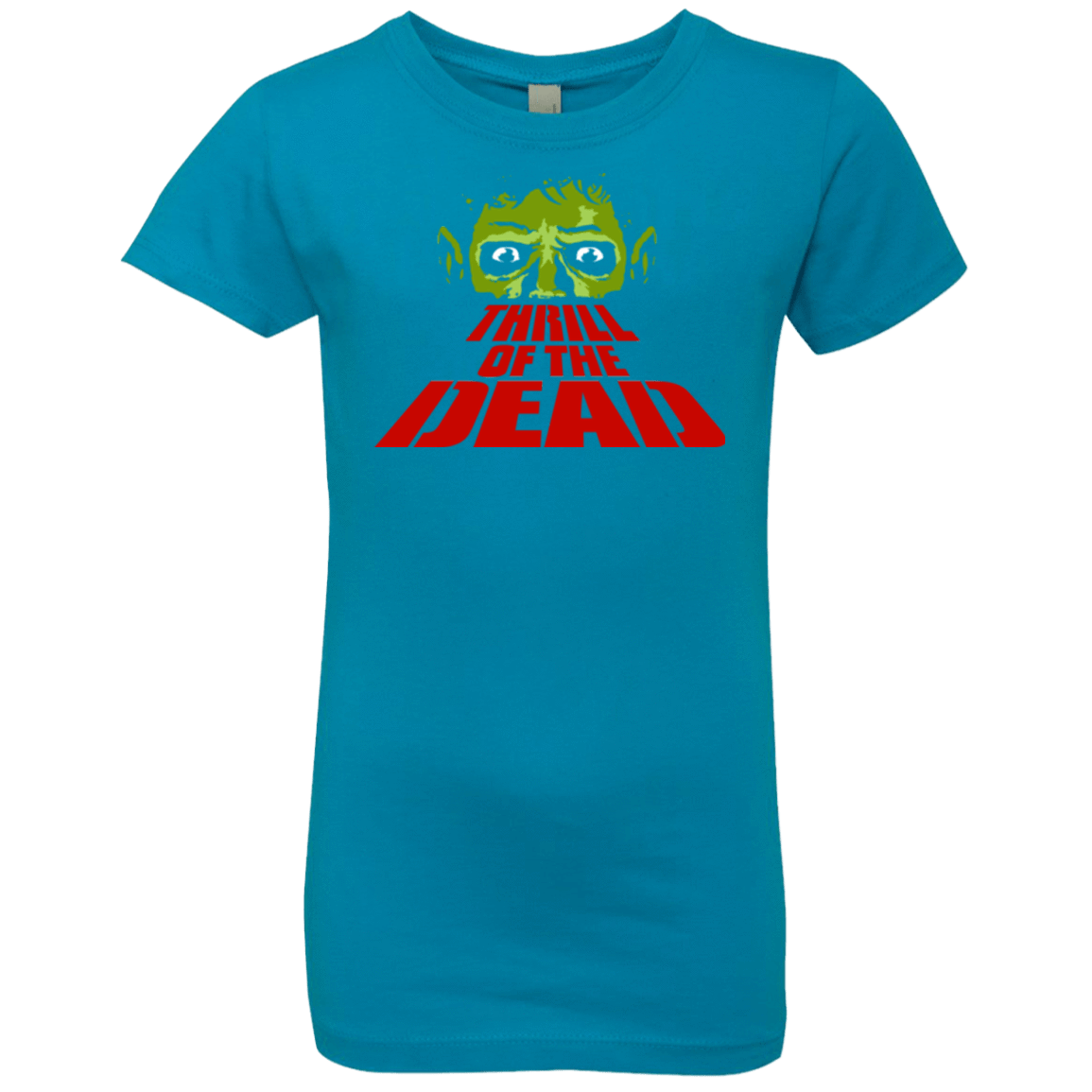 T-Shirts Turquoise / YXS Thrill of the Dead Girls Premium T-Shirt