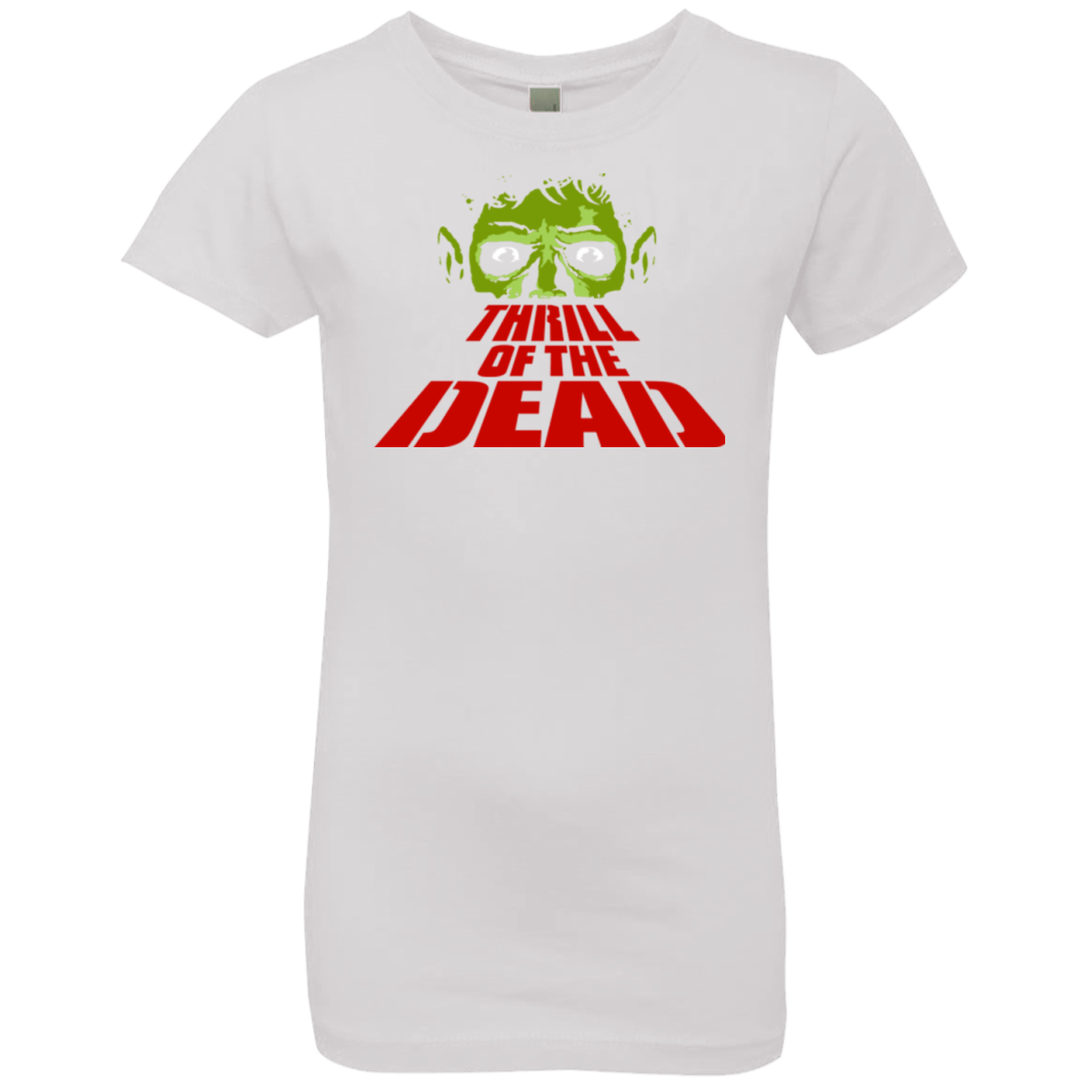 T-Shirts White / YXS Thrill of the Dead Girls Premium T-Shirt