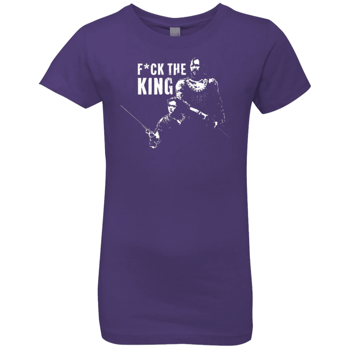 T-Shirts Purple Rush / YXS Throne Fiction Girls Premium T-Shirt