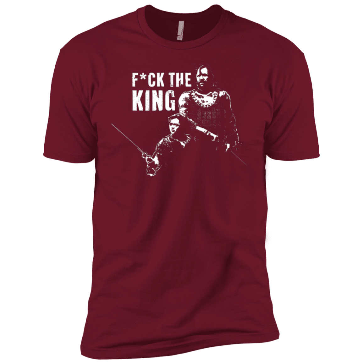 T-Shirts Cardinal / X-Small Throne Fiction Men's Premium T-Shirt