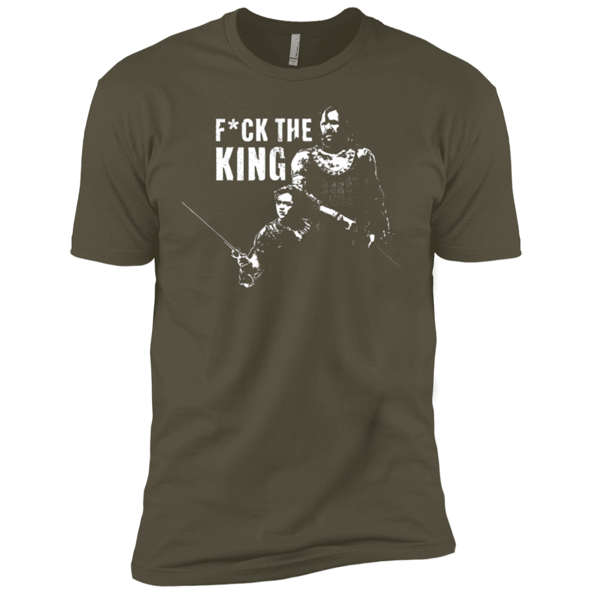 T-Shirts Military Green / X-Small Throne Fiction Men's Premium T-Shirt