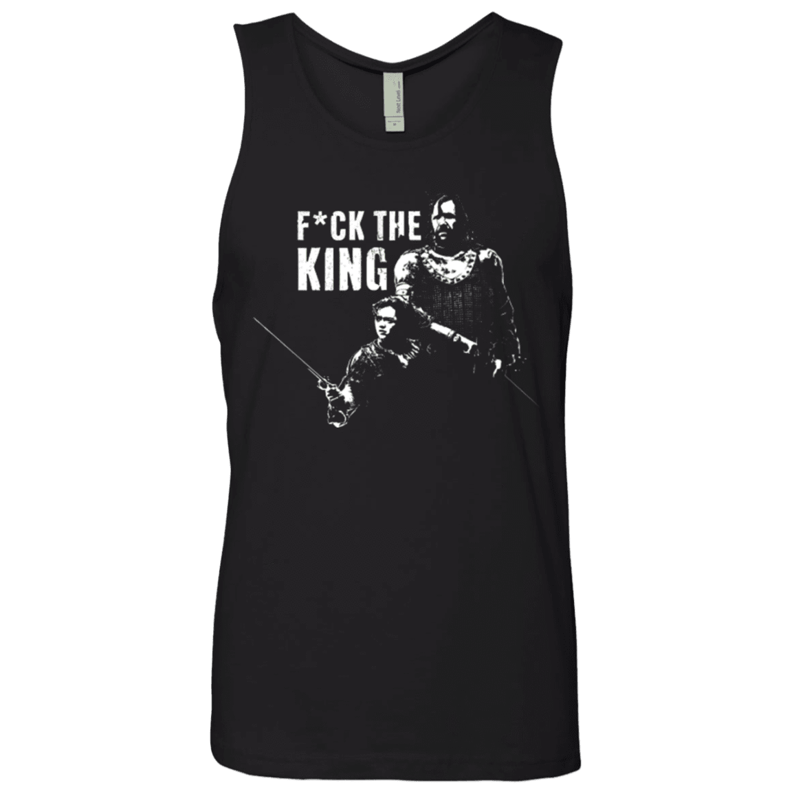 T-Shirts Black / Small Throne Fiction Men's Premium Tank Top