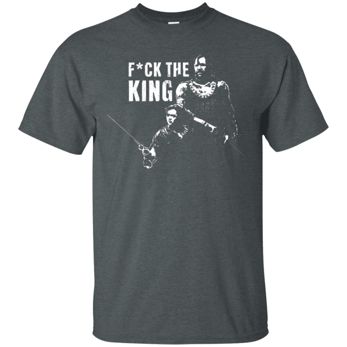 T-Shirts Dark Heather / Small Throne Fiction T-Shirt