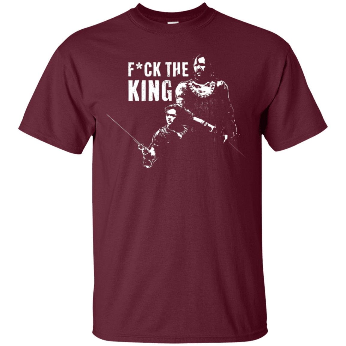 T-Shirts Maroon / Small Throne Fiction T-Shirt