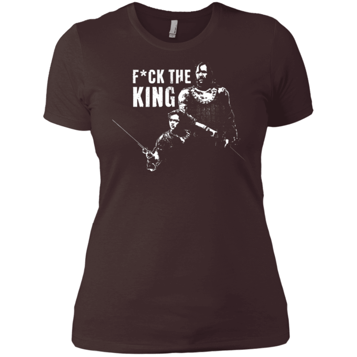 T-Shirts Dark Chocolate / X-Small Throne Fiction Women's Premium T-Shirt