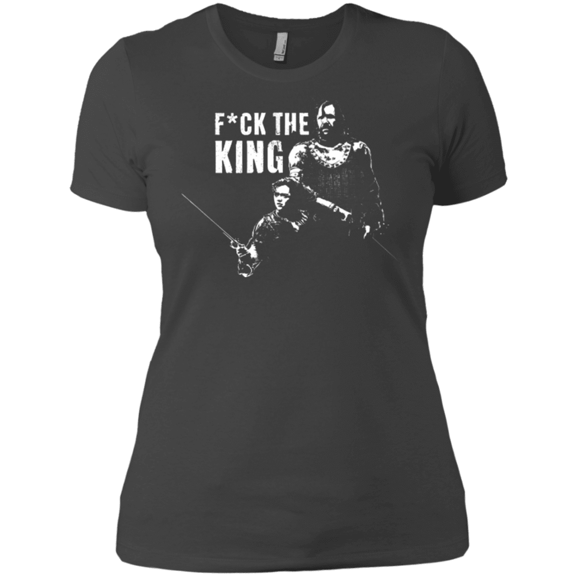 T-Shirts Heavy Metal / X-Small Throne Fiction Women's Premium T-Shirt