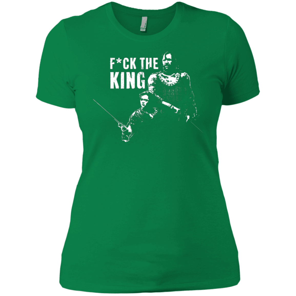 T-Shirts Kelly Green / X-Small Throne Fiction Women's Premium T-Shirt