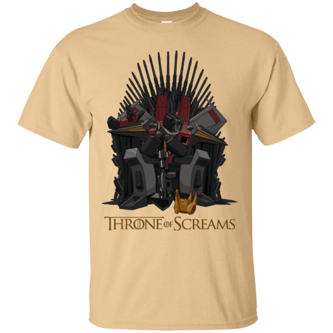 T-Shirts Vegas Gold / Small Throne Of Screams T-Shirt