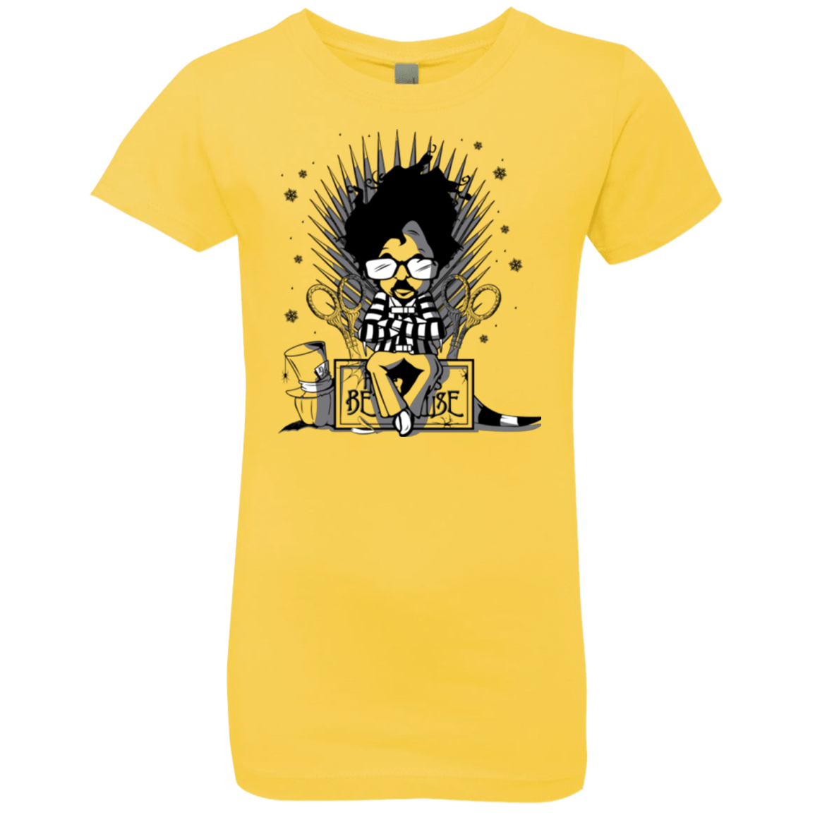 T-Shirts Vibrant Yellow / YXS Throne Restless Imagination Girls Premium T-Shirt