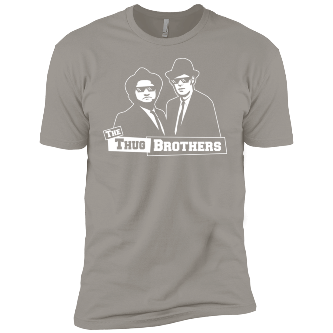 T-Shirts Light Grey / YXS Thug Brothers Boys Premium T-Shirt