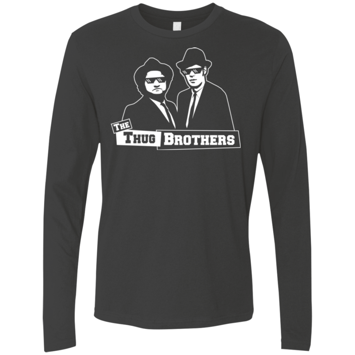 T-Shirts Heavy Metal / Small Thug Brothers Men's Premium Long Sleeve