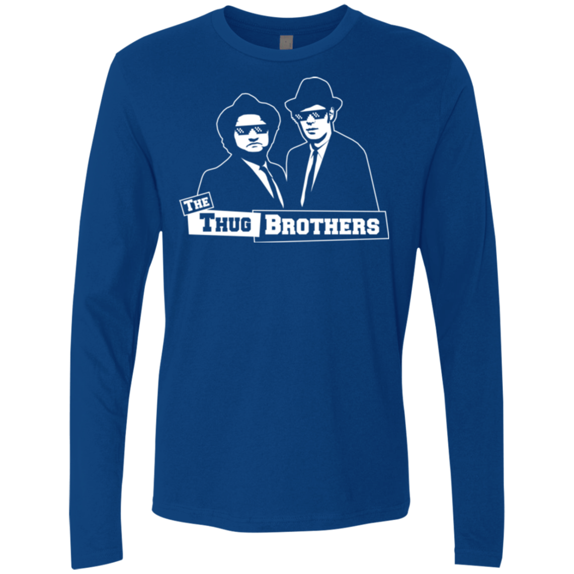 T-Shirts Royal / Small Thug Brothers Men's Premium Long Sleeve
