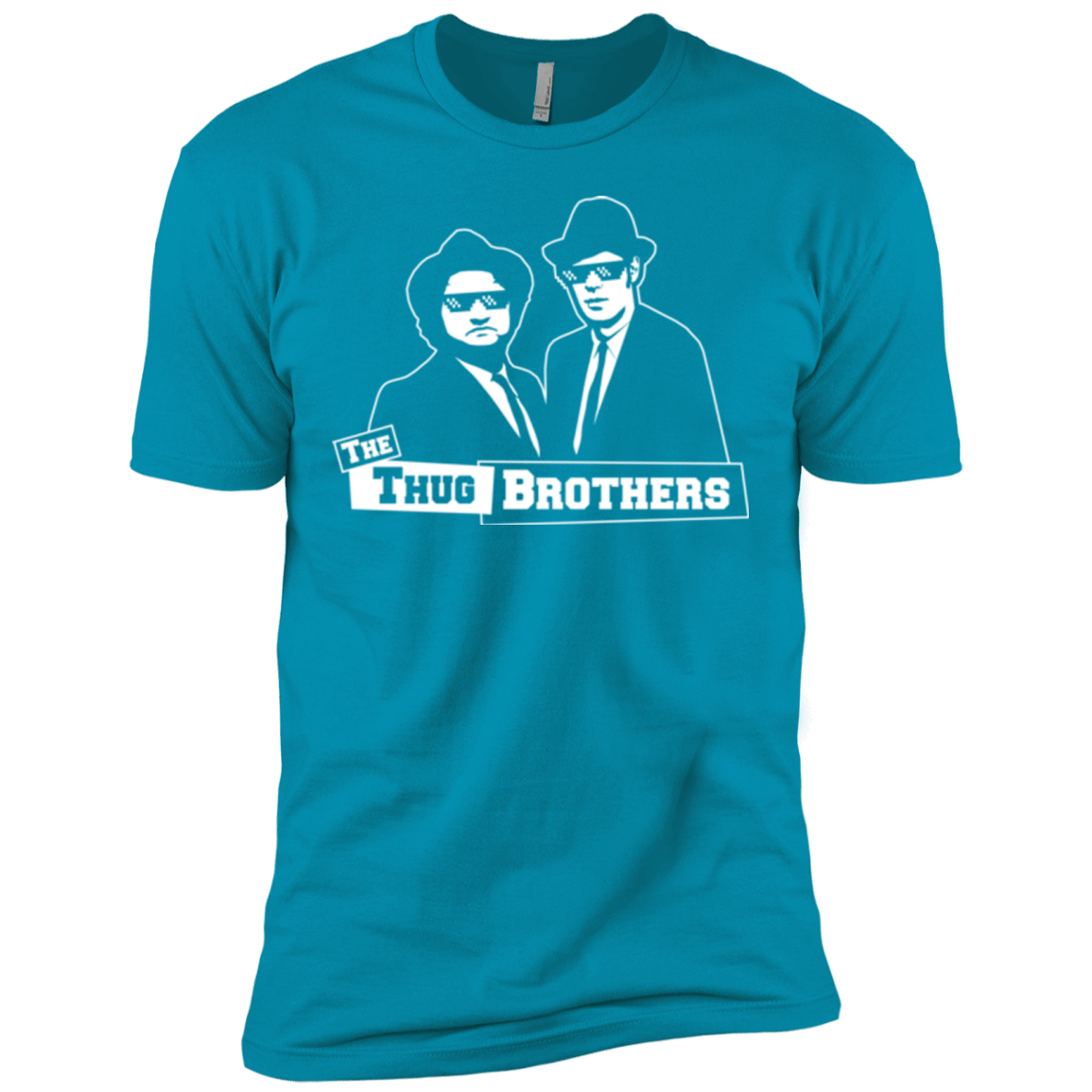 T-Shirts Turquoise / X-Small Thug Brothers Men's Premium T-Shirt