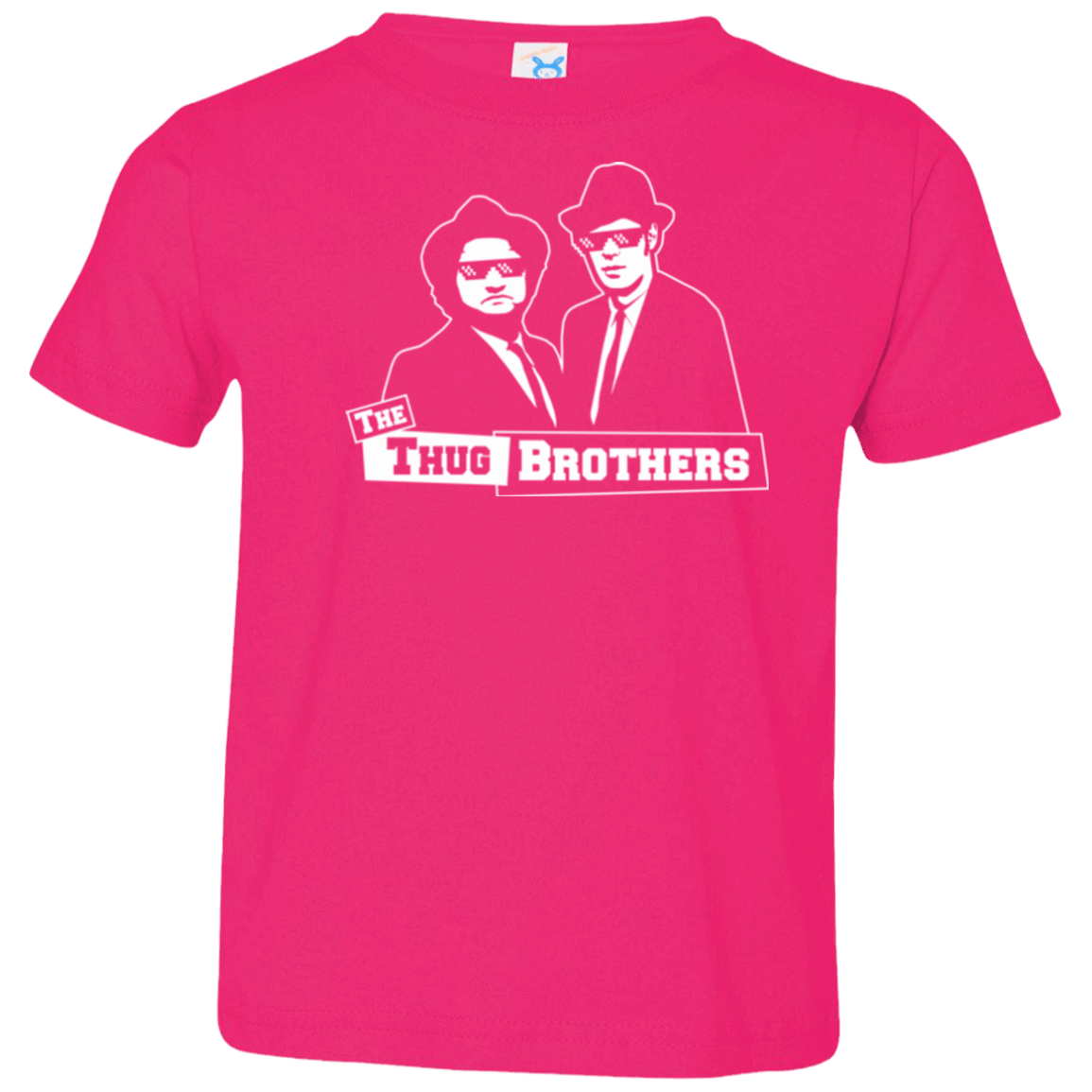 T-Shirts Hot Pink / 2T Thug Brothers Toddler Premium T-Shirt