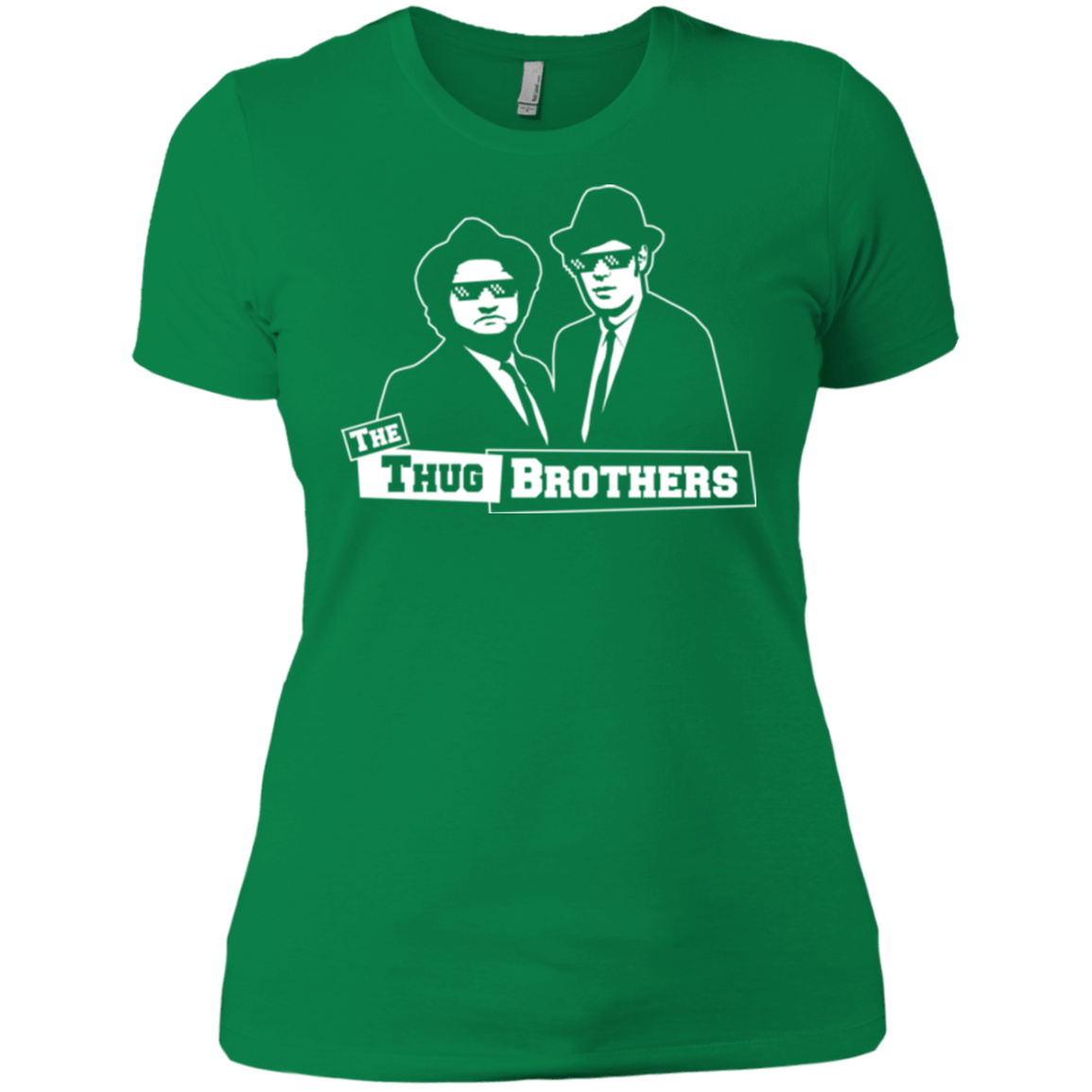 T-Shirts Kelly Green / X-Small Thug Brothers Women's Premium T-Shirt