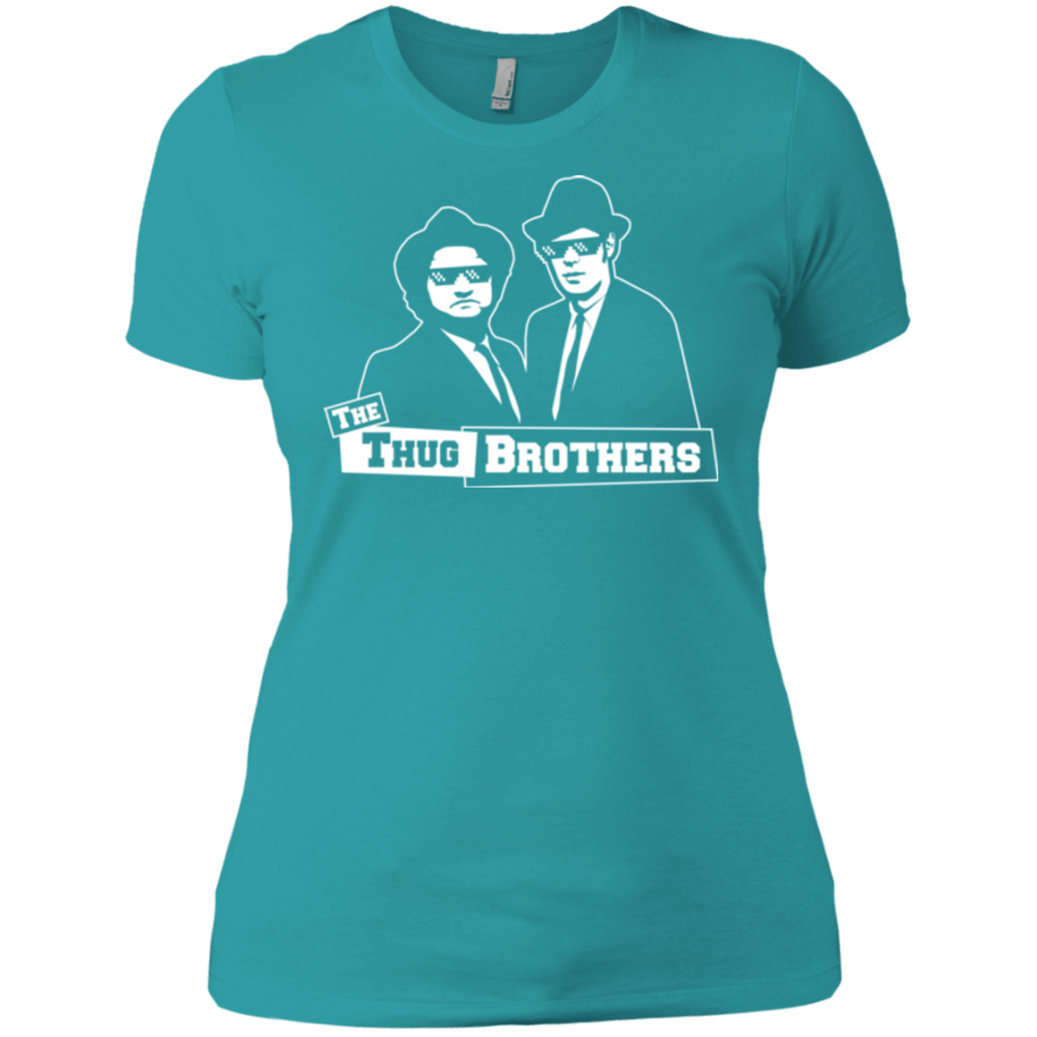 T-Shirts Tahiti Blue / X-Small Thug Brothers Women's Premium T-Shirt