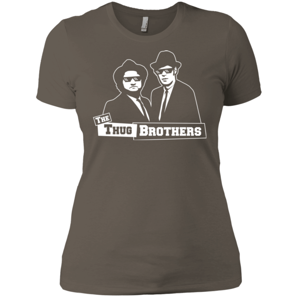 T-Shirts Warm Grey / X-Small Thug Brothers Women's Premium T-Shirt