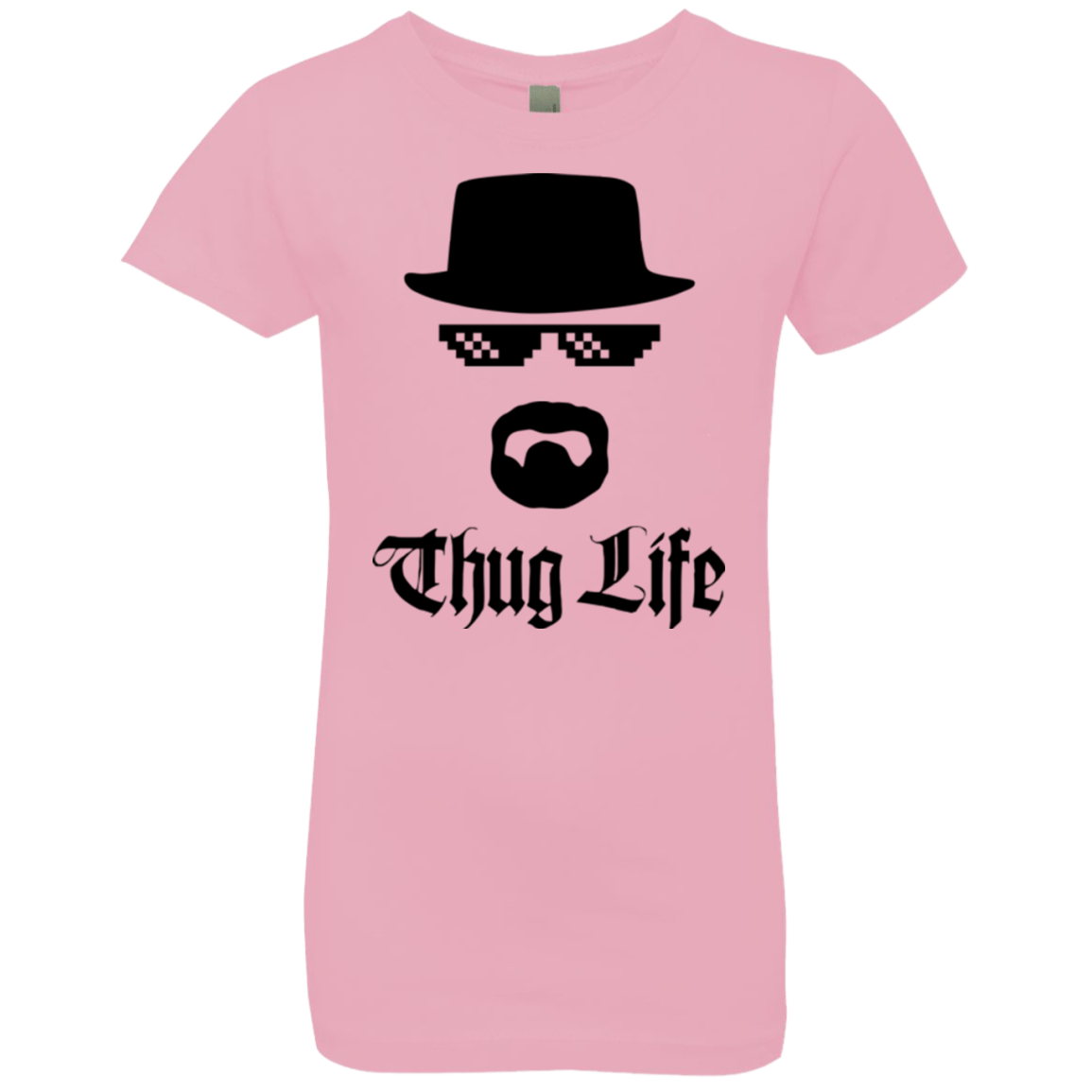 T-Shirts Light Pink / YXS Thug Life Girls Premium T-Shirt