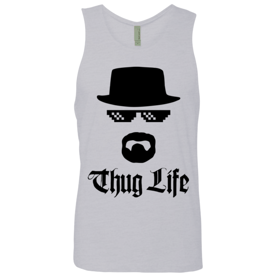 T-Shirts Heather Grey / Small Thug Life Men's Premium Tank Top