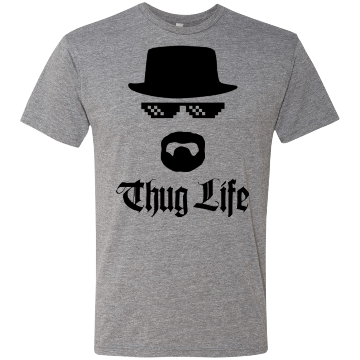 T-Shirts Premium Heather / Small Thug Life Men's Triblend T-Shirt