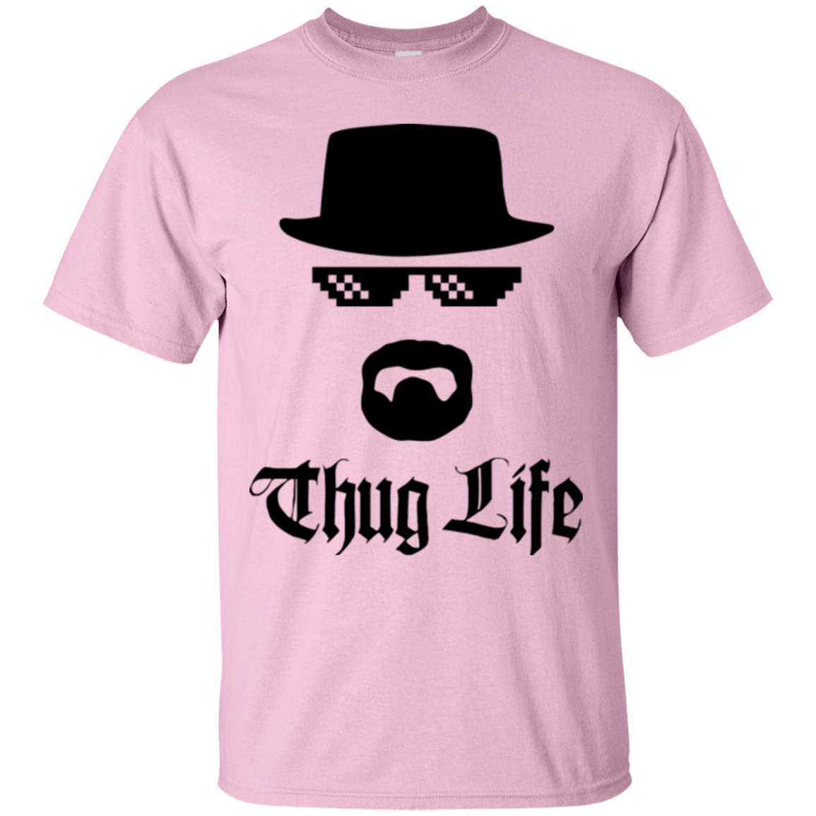 T-Shirts Light Pink / Small Thug Life T-Shirt