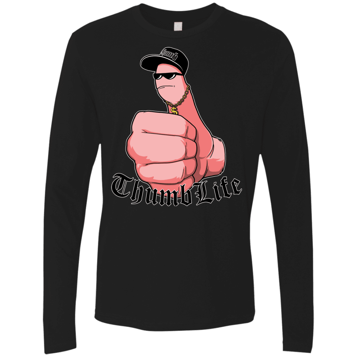 Thumb Life Men's Premium Long Sleeve