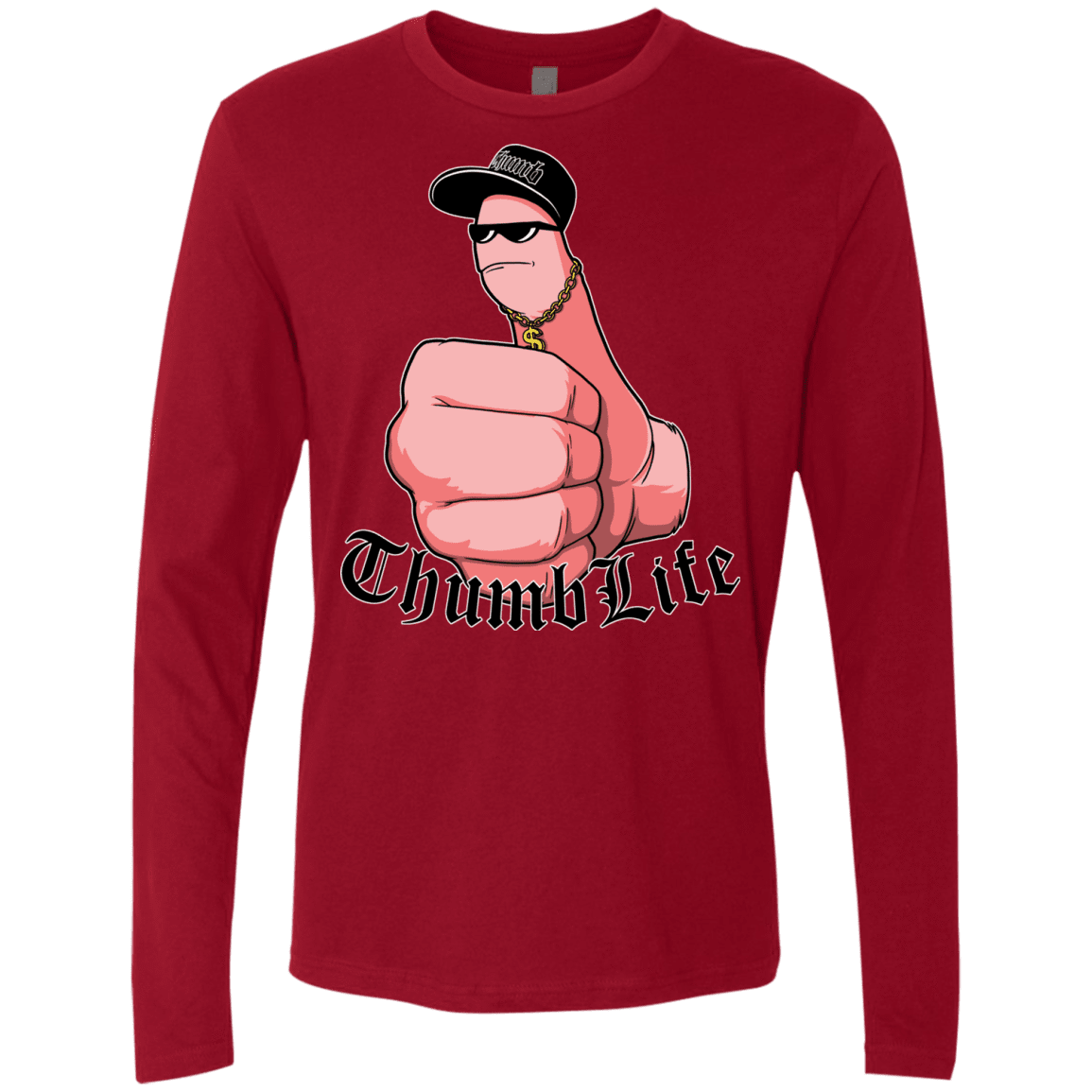 Thumb Life Men's Premium Long Sleeve