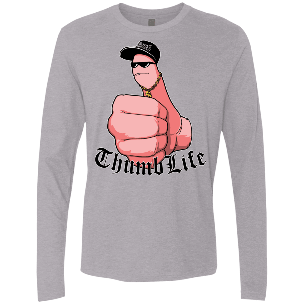 Thumb Life Men's Premium Long Sleeve