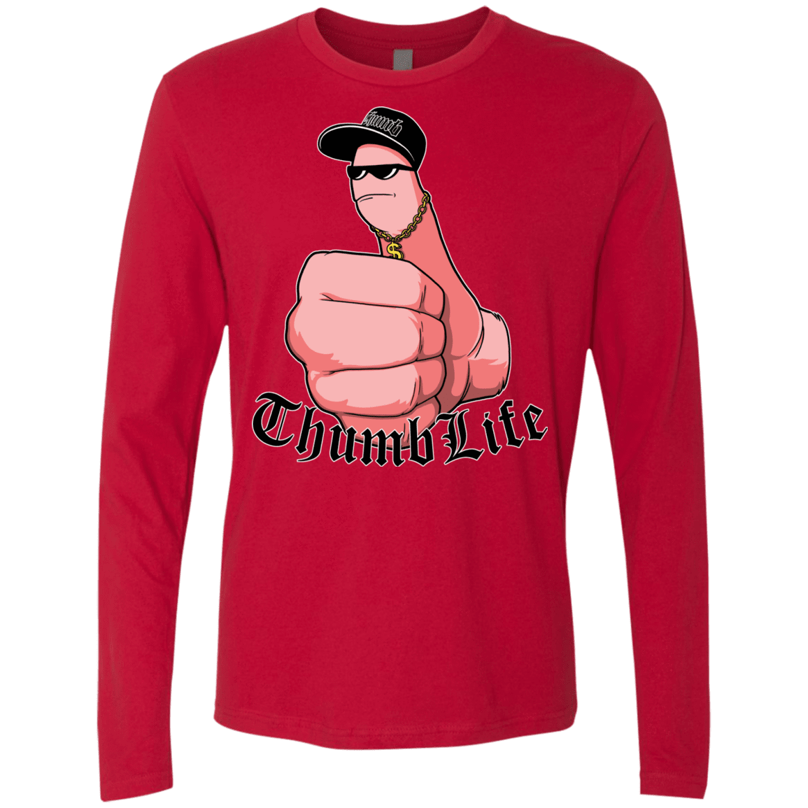 Thumb Life Men's Premium Long Sleeve
