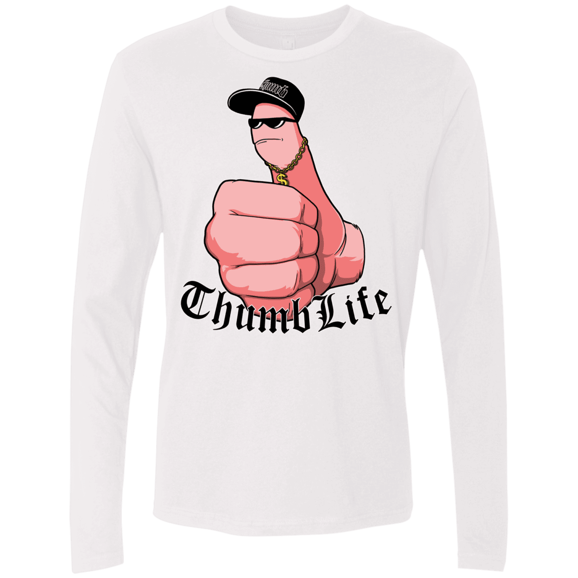 Thumb Life Men's Premium Long Sleeve