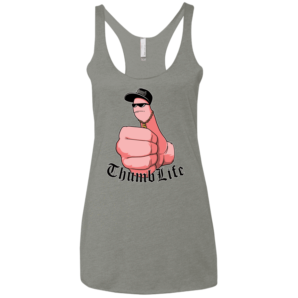Thumb Life Women's Triblend Racerback Tank