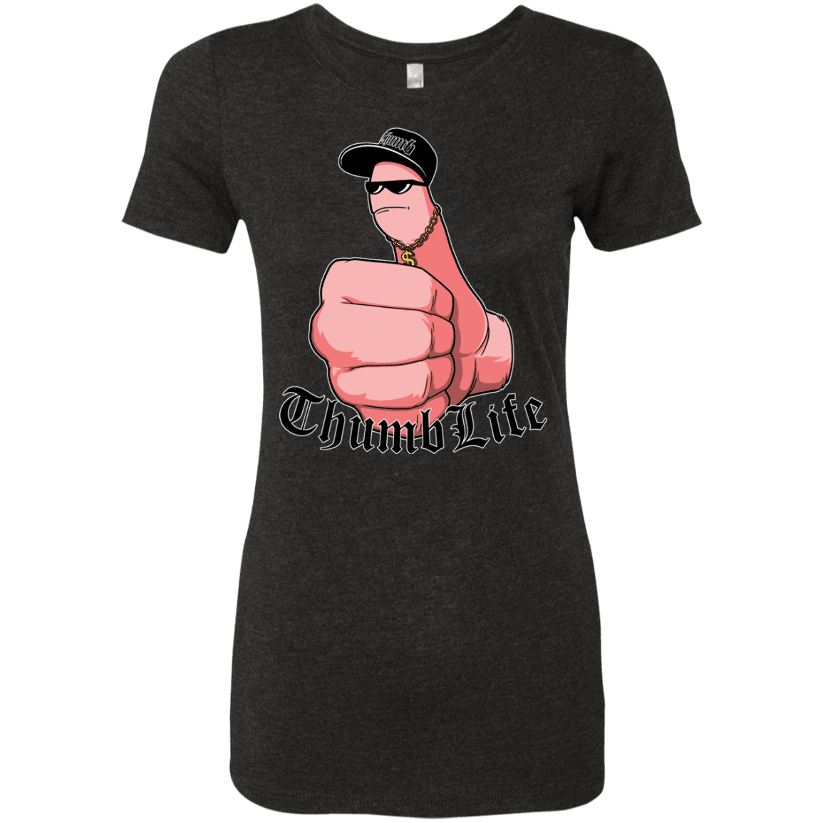 T-Shirts Vintage Black / Small Thumb Life Women's Triblend T-Shirt