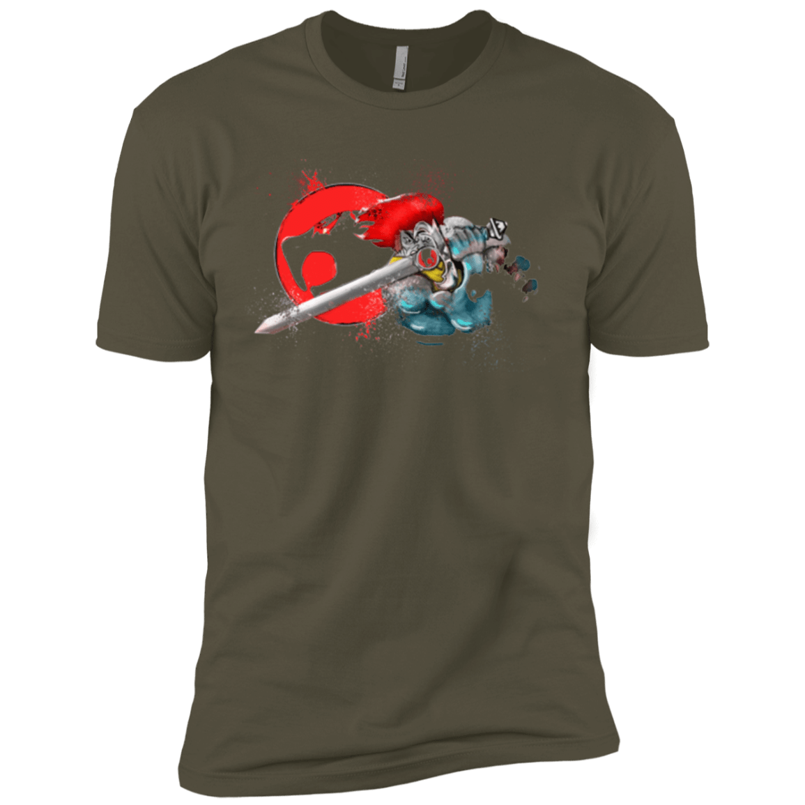 T-Shirts Military Green / X-Small Thunder-hoooo Men's Premium T-Shirt