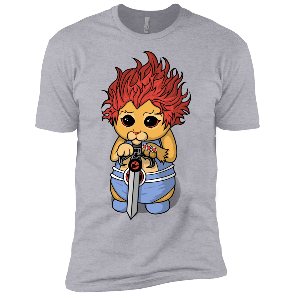 T-Shirts Heather Grey / YXS Thunder Kitty Boys Premium T-Shirt