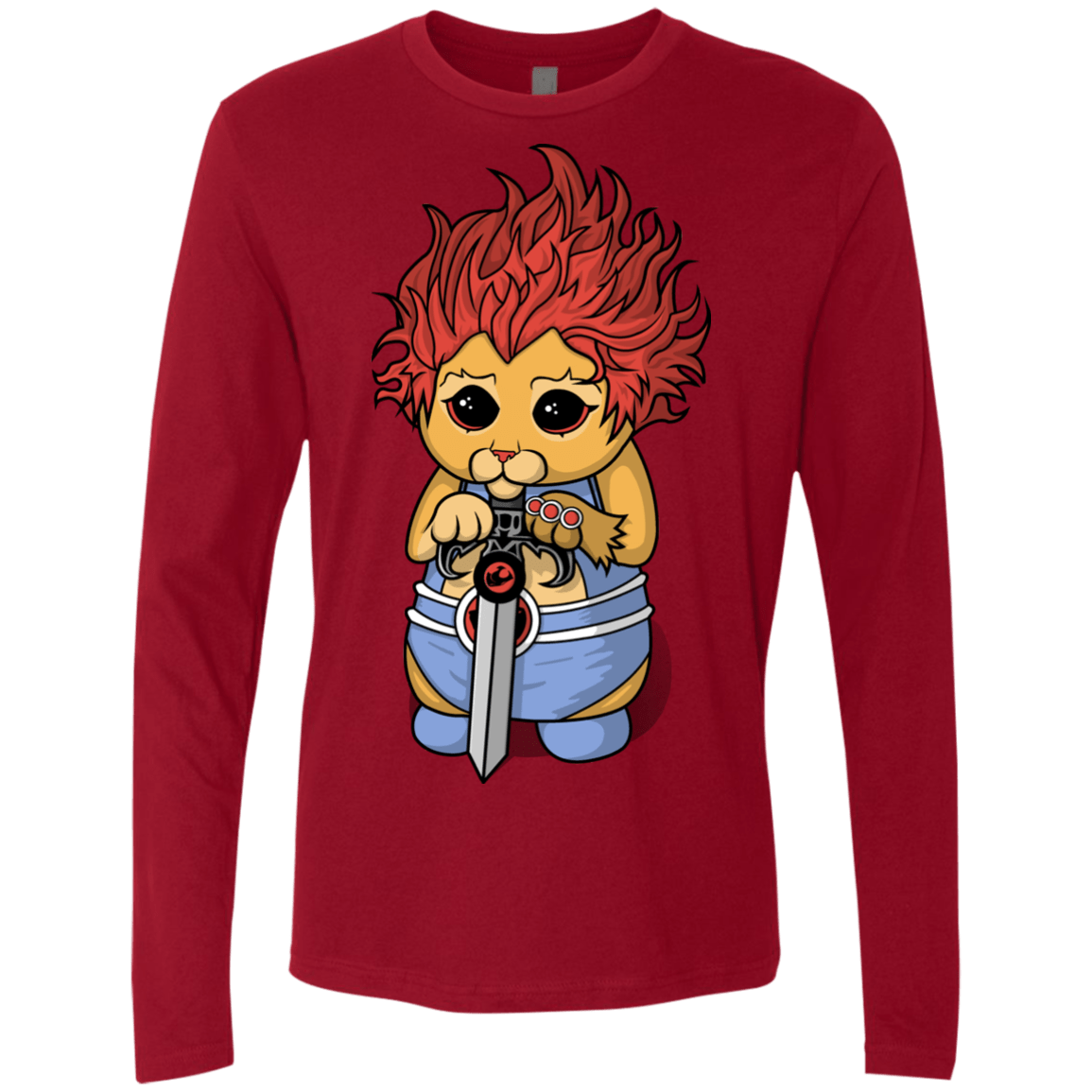 Thunder Kitty Men's Premium Long Sleeve
