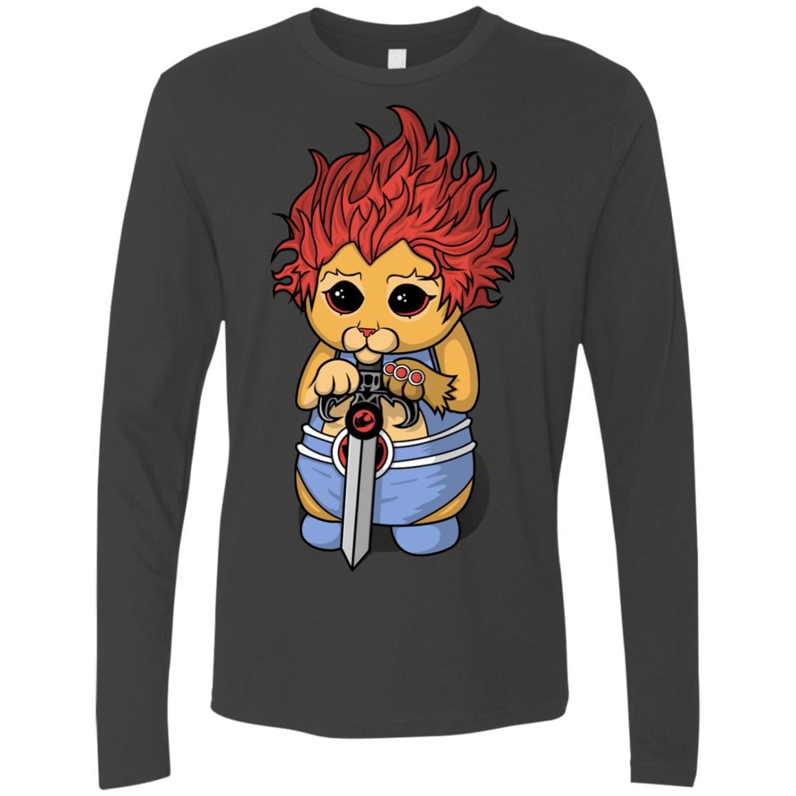 Thunder Kitty Men's Premium Long Sleeve