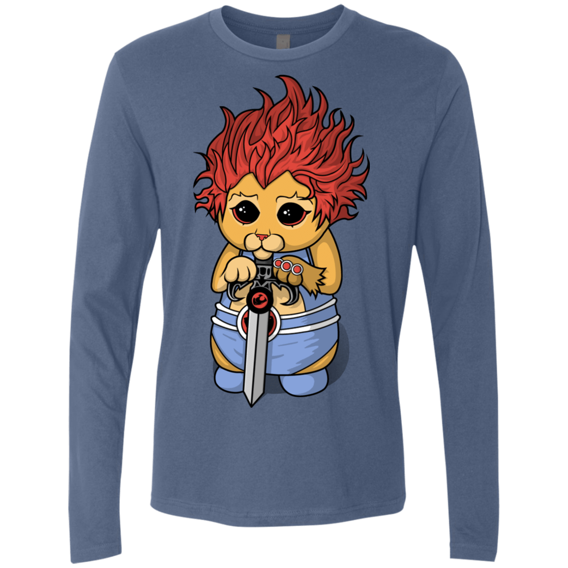 Thunder Kitty Men's Premium Long Sleeve