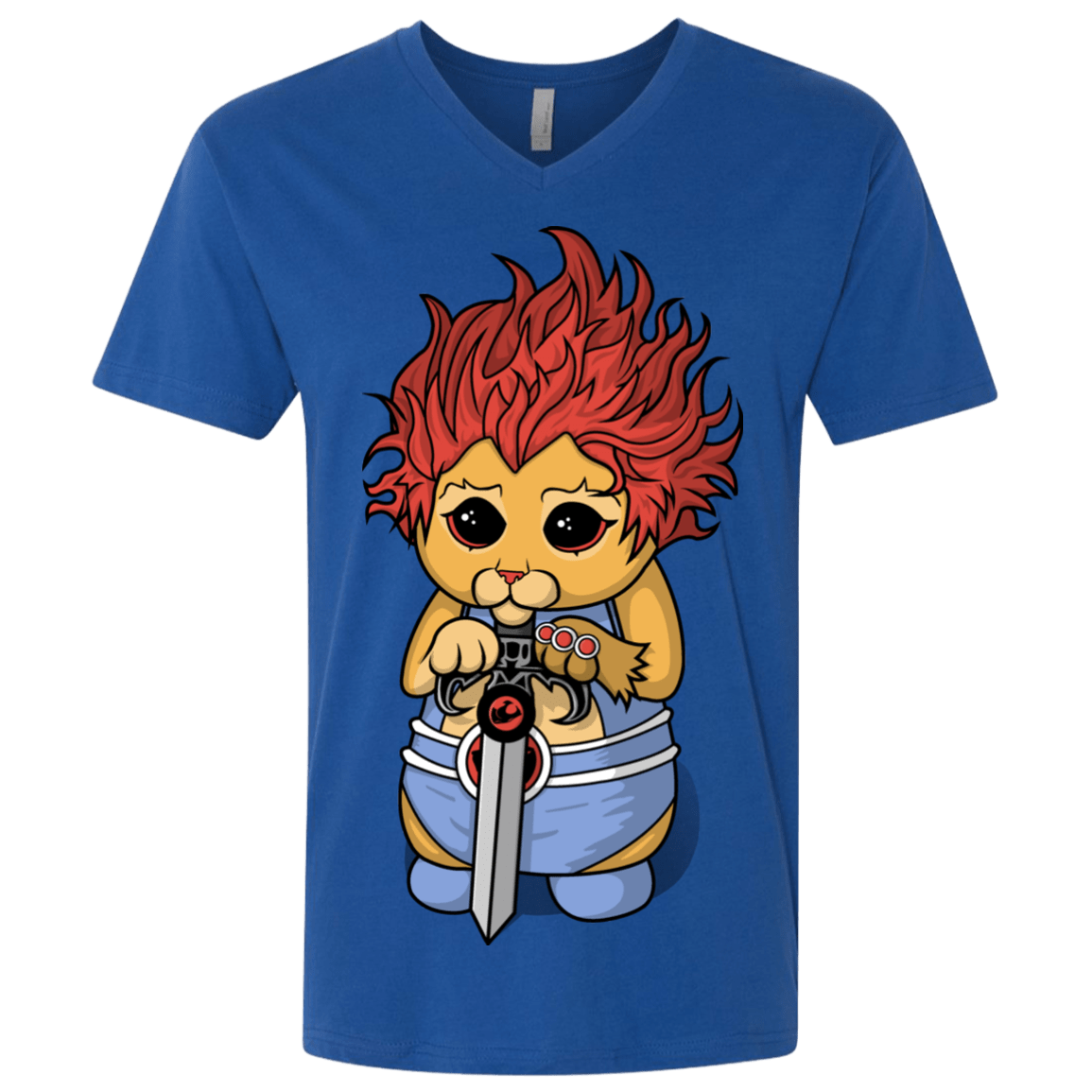 Thunder Kitty Men's Premium V-Neck