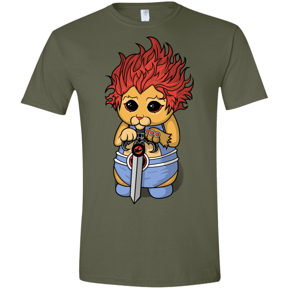 Thunder Kitty Men's Semi-Fitted Softstyle