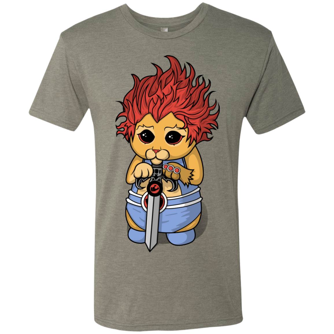 Thunder Kitty Men's Triblend T-Shirt