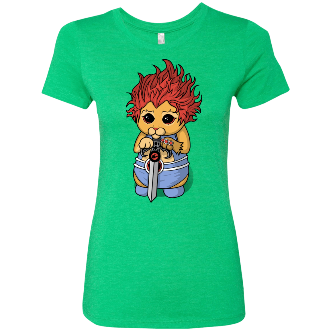 T-Shirts Envy / S Thunder Kitty Women's Triblend T-Shirt