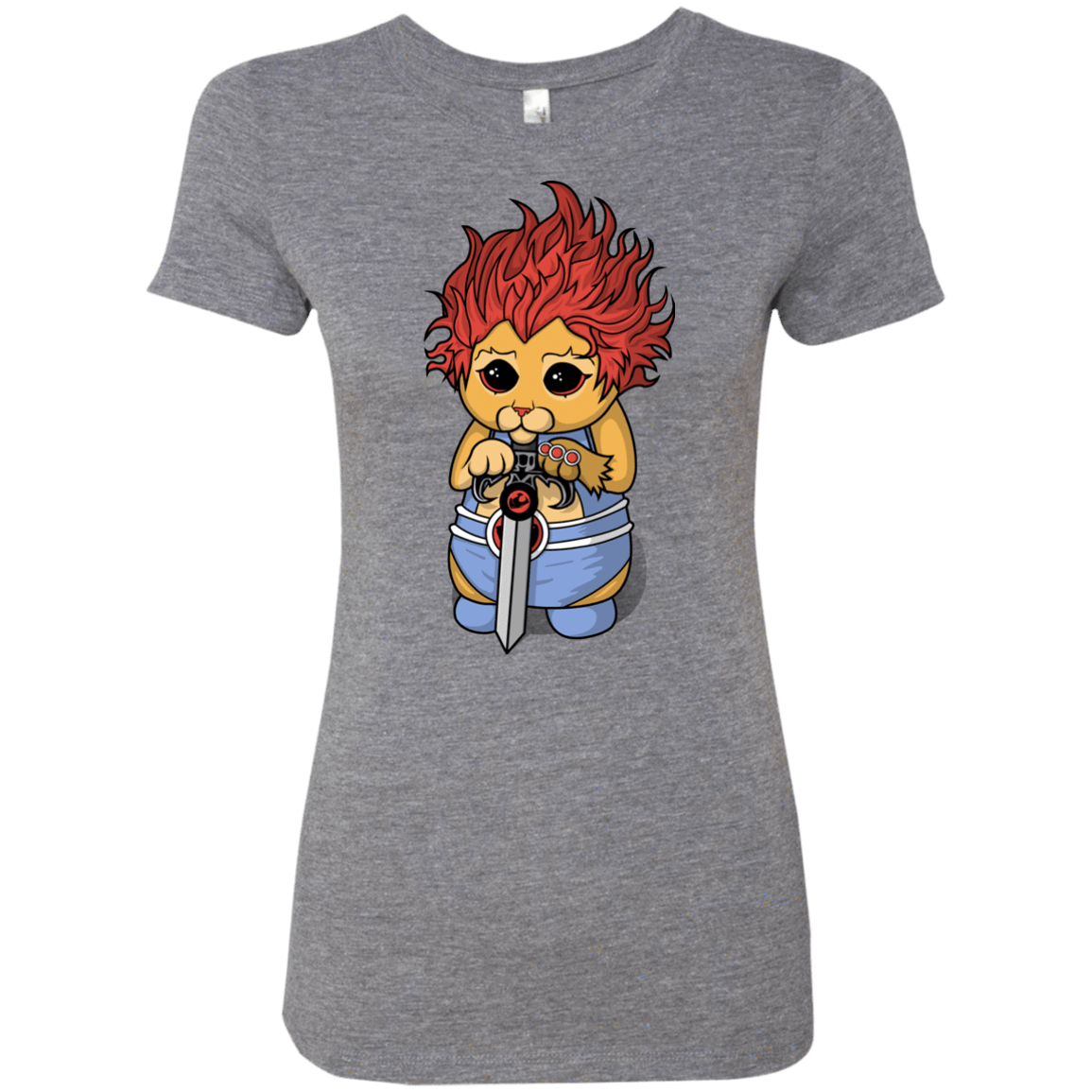 T-Shirts Premium Heather / S Thunder Kitty Women's Triblend T-Shirt
